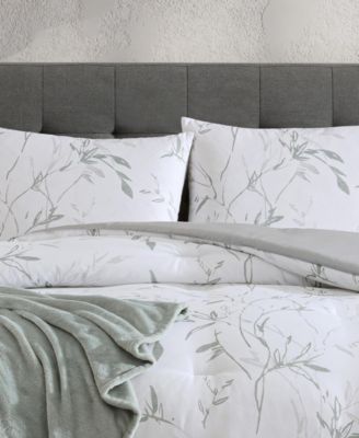 Ink Wash Vine 4-Pc. Comforter Set, Full/Queen