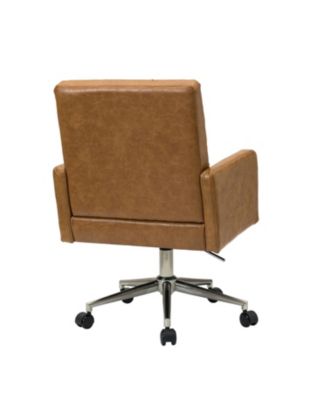 Mid-century Modern Height-Adjustable 360° Swivel Office Chair