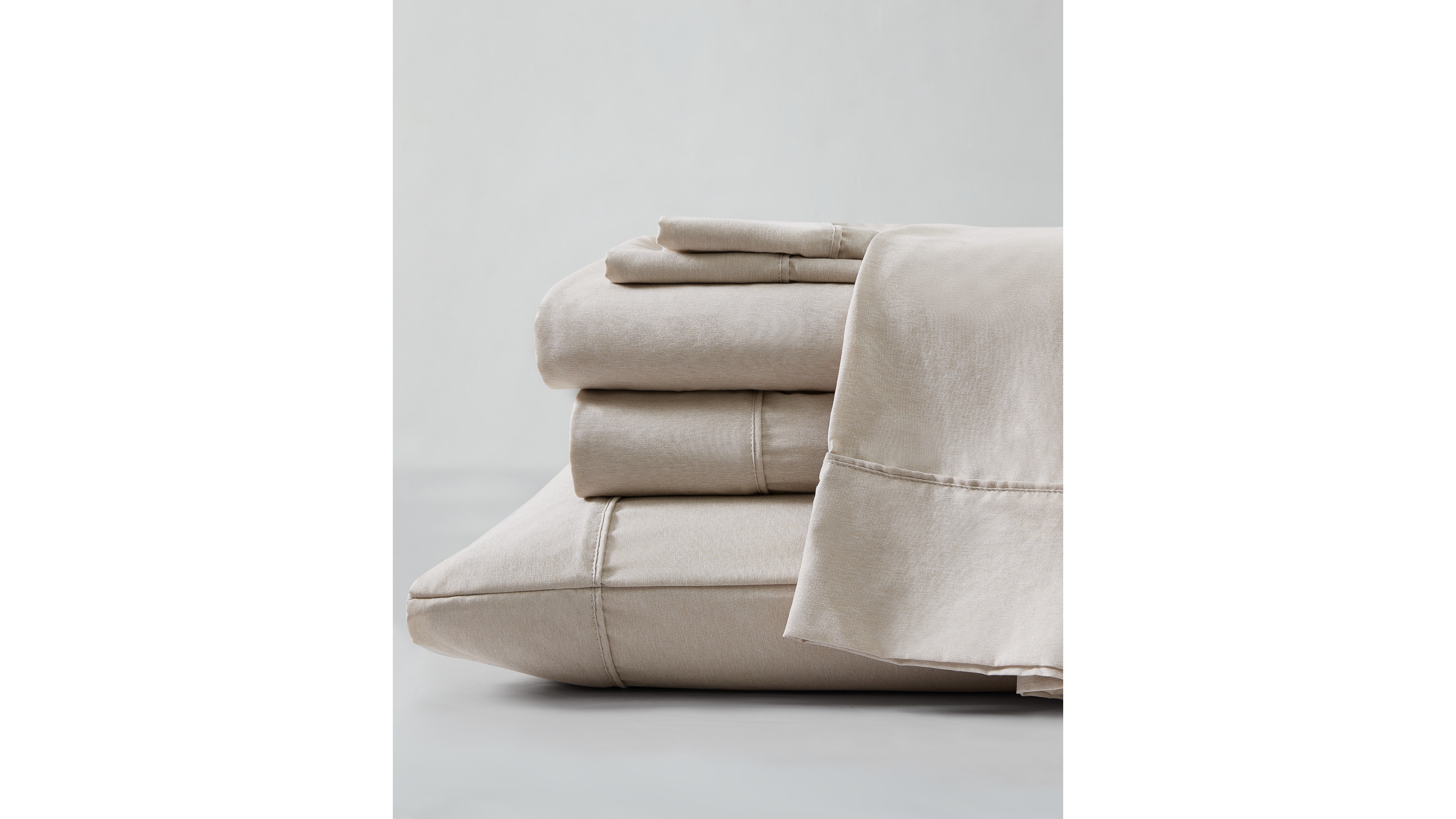 Kenneth Cole New York Solid Cationic Brushed Microfiber 4 Piece Sheet Set, Full