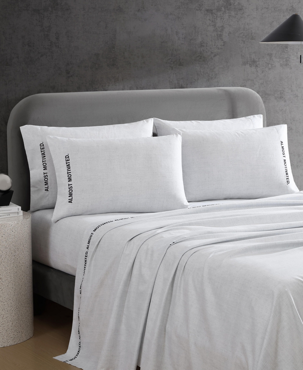 Kenneth Cole New York Microfiber 4 Piece Sheet Set, Twin In Almost Motivated