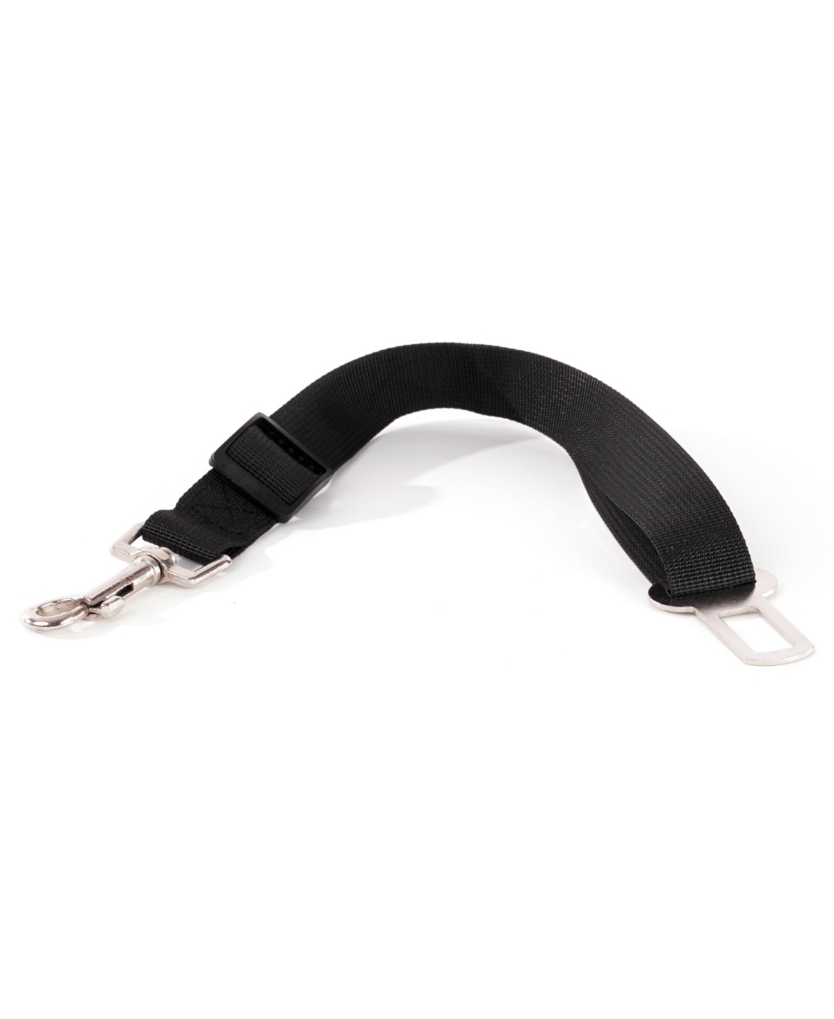 Dog Seat Belt, Car Harness for Dogs, Adjustable Safety Leash Pet Seatbelt, Durable, Made of Nylon - Black