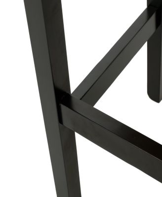 Set Of 2, 26.75" Backless Leather Counter Height Barstool