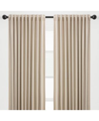 Premium 2-Panel Blackout Velvet Curtains - Classy & Solid Drapes for Living Room or Bedroom