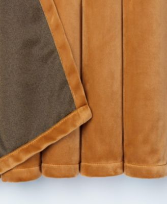 Premium 2-Panel Blackout Velvet Curtains - Classy & Solid Drapes for Living Room or Bedroom