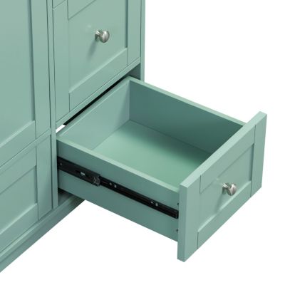 Streamdale (Cabinet Only) 36" Bathroom Vanity-Green (Sink not included)