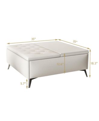 Streamdale Oversized Upholstered Storage Bench with Lift-Top