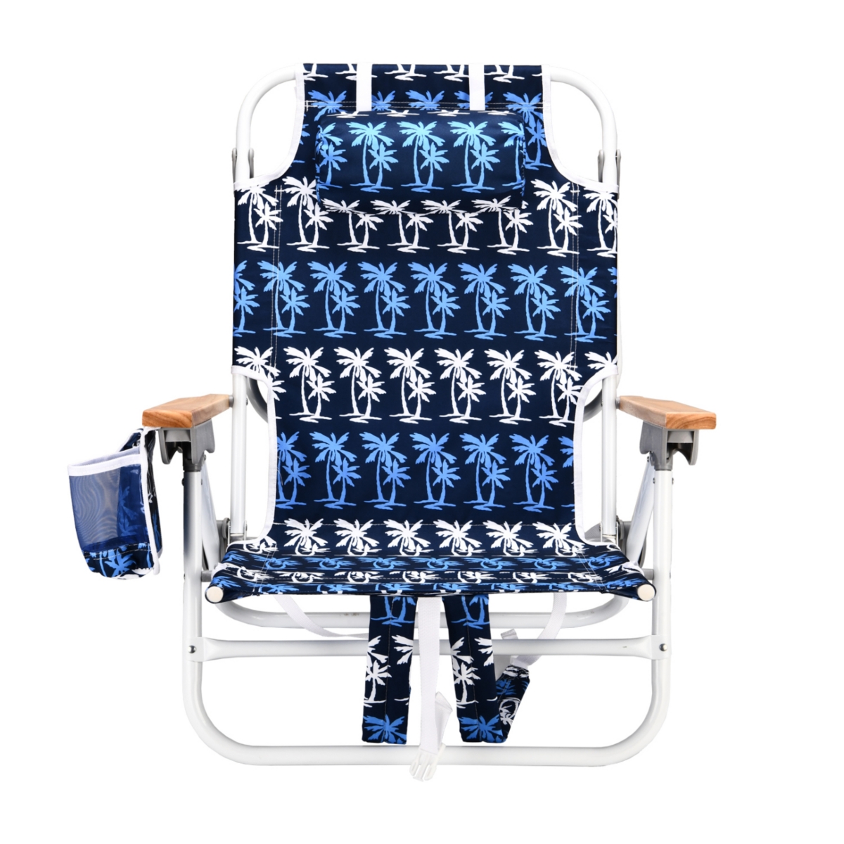 Streamdale Furniture 2PCS Backpack Beach Chairs for Adults Beach towel backpack beach chairs for adults 5 position chair with pouch folding lightweigh