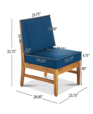 Streamdale Perla 3 Seater Sofa And Table Set, Blue