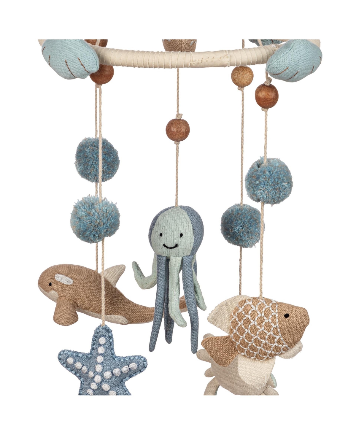 Crane Baby Infants Cove Mobile Ocean Life Ceiling Hanging In Blue
