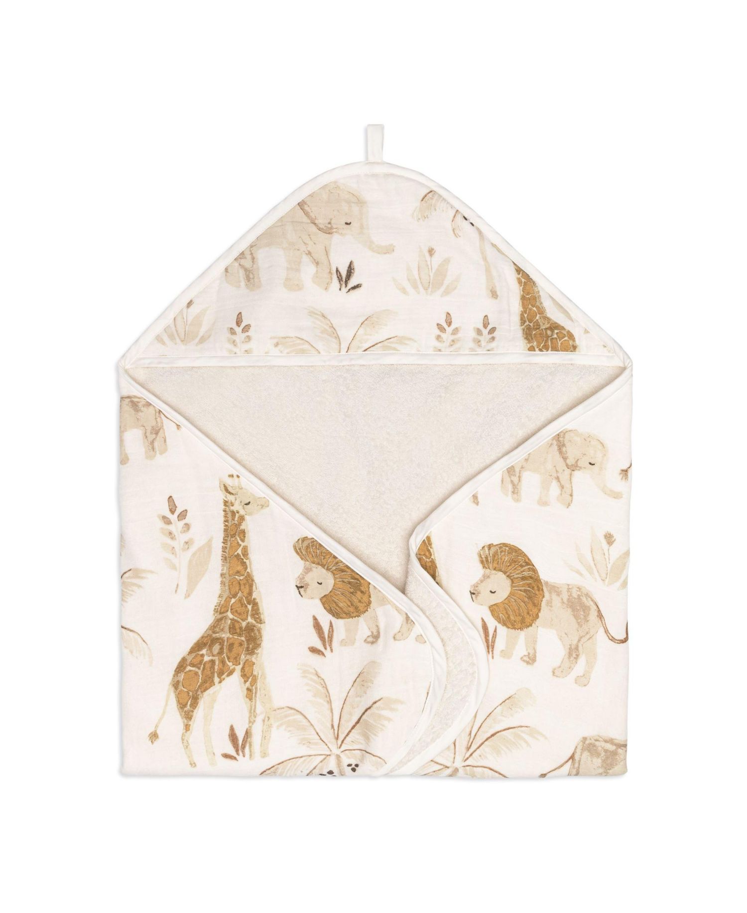 Infants Safari Animal Kendi Hooded Towel