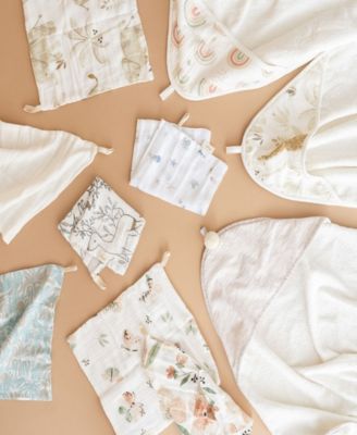 Infants Safari Animal Kendi Wash Cloth, 5-Pc. Set