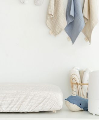 Infants Cove Quilted Neutral Dot Change Pad Cover