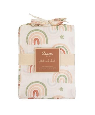 Infants Parker Fitted Rainbow Crib Sheet
