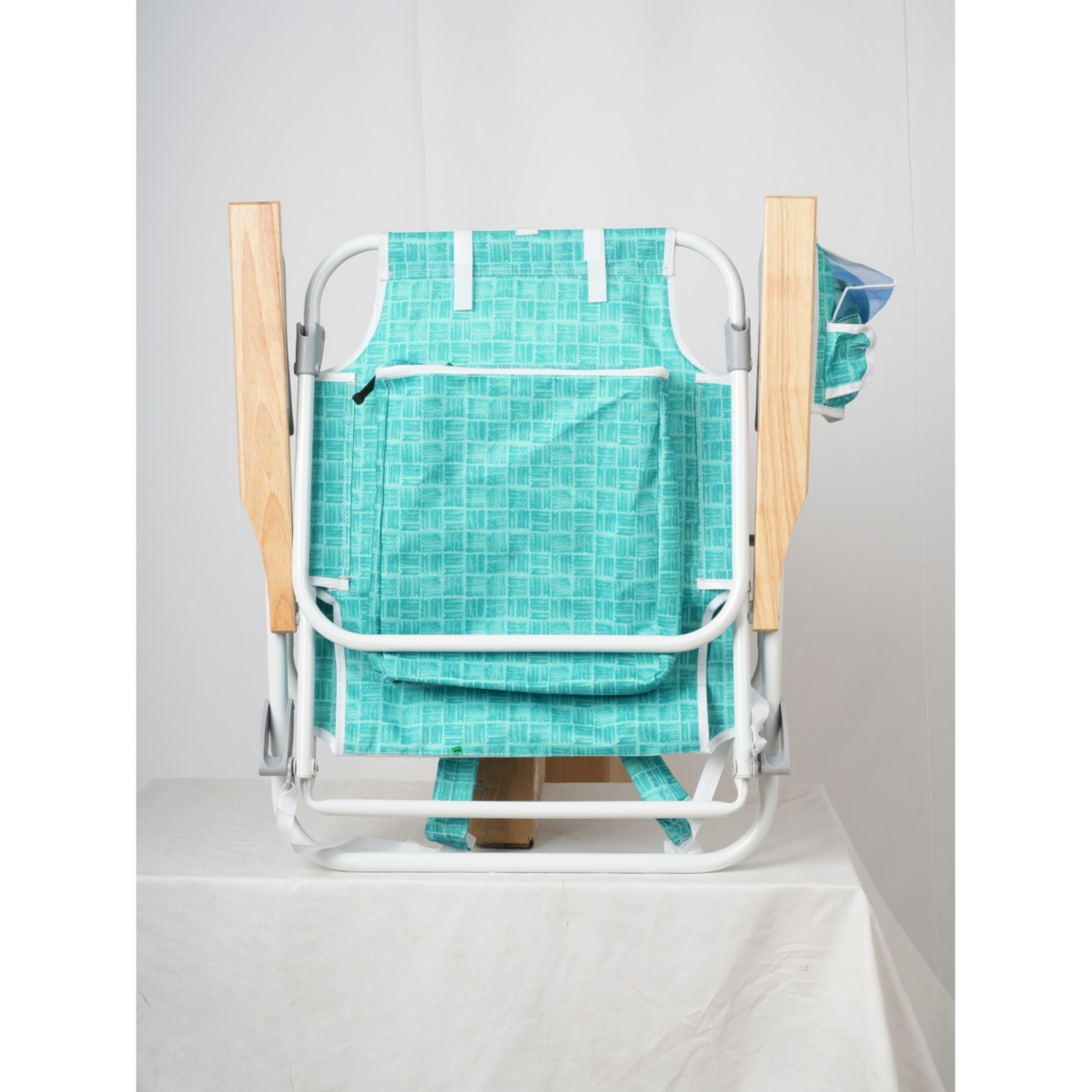 Streamdale Furniture 2PCS Backpack Beach Chairs backpack beach chairs for adults 5 position chair with pouch folding lightweight positions back pack
