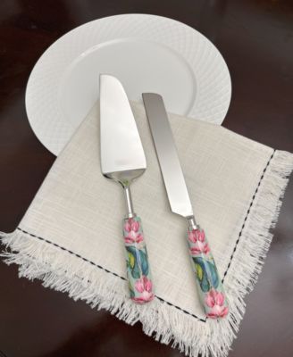 Floral 2-Pc. Cake Serving Set, for 2