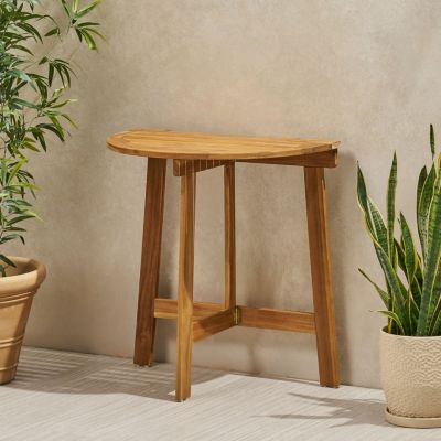 Westmont Half-Round Bistro Table, Natural