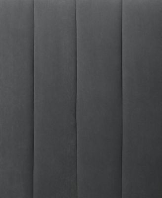 Grey Modern Chesterfield Loveseat