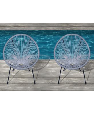 Acapulco Chair (BLUE-GREY)