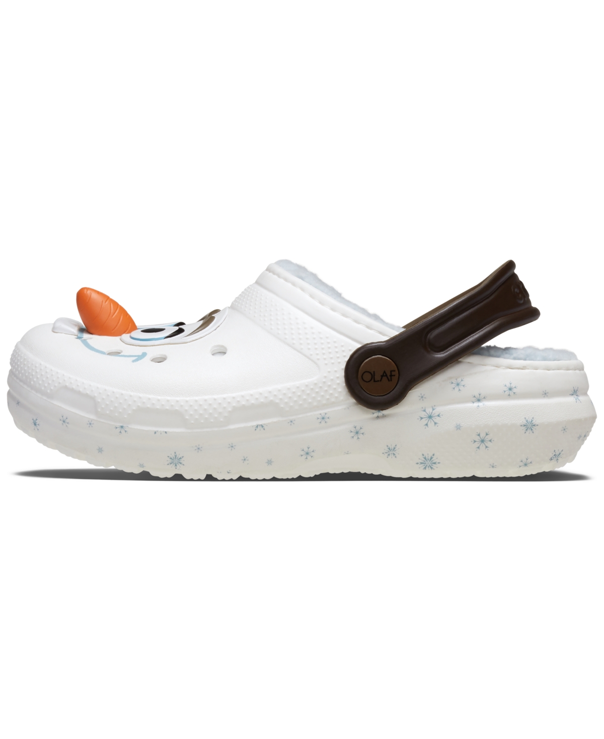 Crocs X Frozen Little Kids Olaf Lined Classic Clogs From Finish Line In Multi
