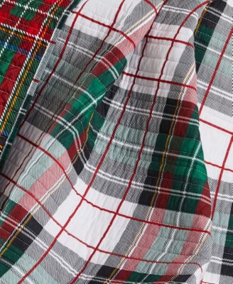Spencer Plaid Reversible Quilted Throw, 50" x 60"