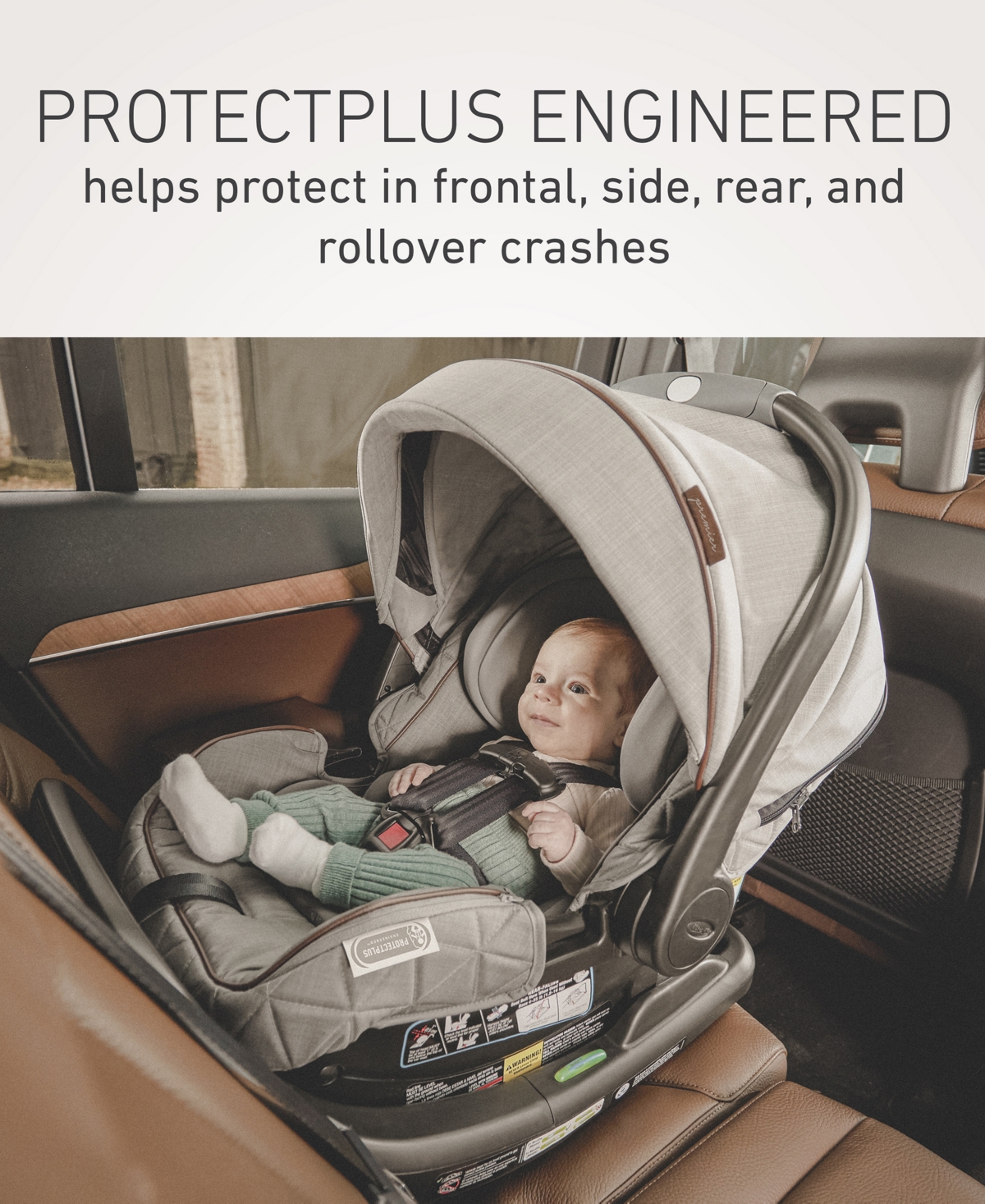 Graco Premier Snugride Snugfit 35 Xt Infant Car Seat In Midtown