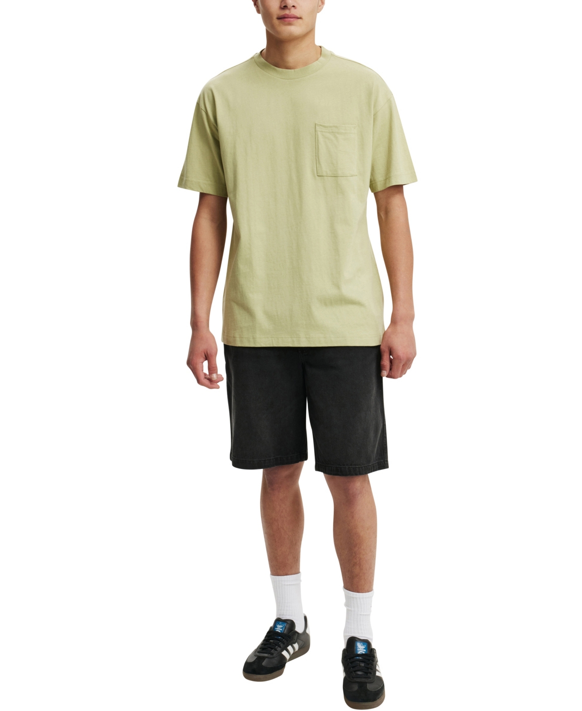 COTTON ON MEN'S BOX FIT POCKET T-SHIRT 