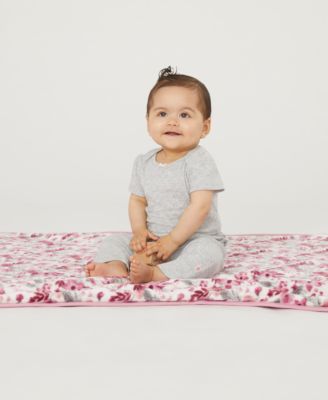 Baby Flower Lovey Plush Blanket