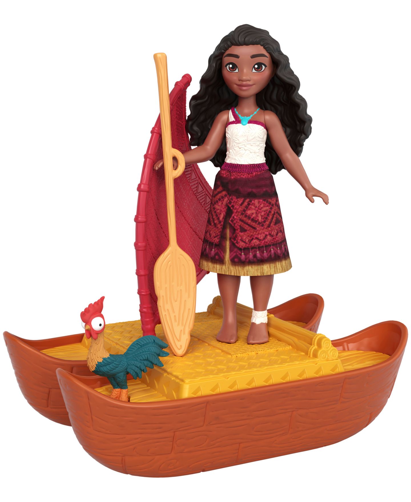 Детские конструкторы Disney Princess Moana 2 and Loto's Workshop Playset — фото 3