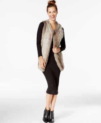 INC International Concepts - Long Collarless Vest