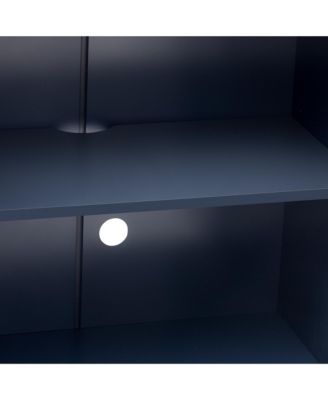 Sideboard with Adjustable Shelves and Copper Handles