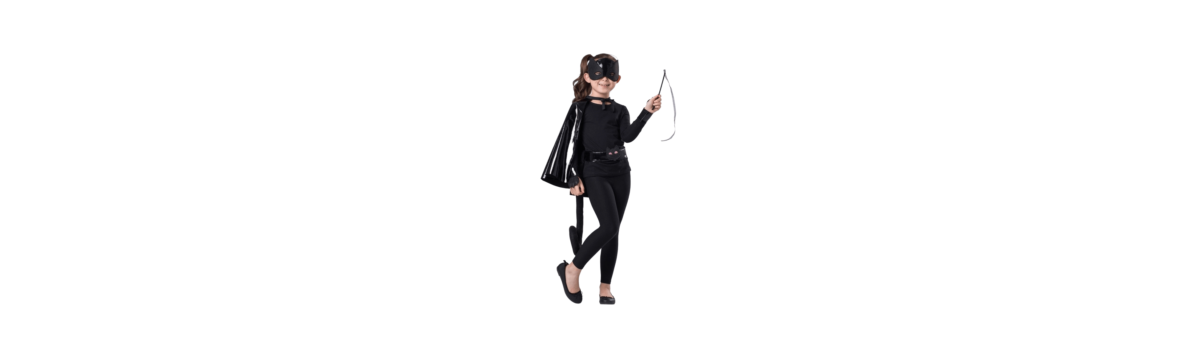 Dress Up America Kids Black Cat Costume Set