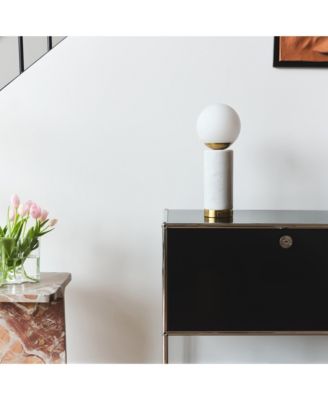 Marble LED Bedside Table Lamp Bundle (14.5")