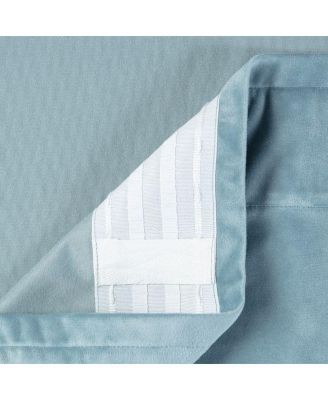 Premium Solid Velvet Curtains - Classy and Solid Drapes for Living Room or Bedroom - 52" x 63" - Blush, 2 Panels