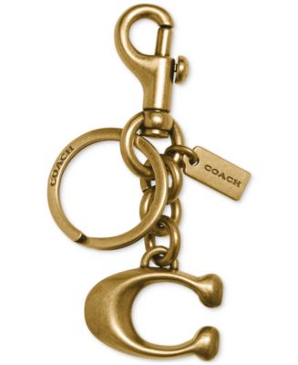 COACH C4310-IMCHK Women\'s Bag Charm Keychain COACH® Outlet | Lock And Key Bag Charm Key Ring main image 2