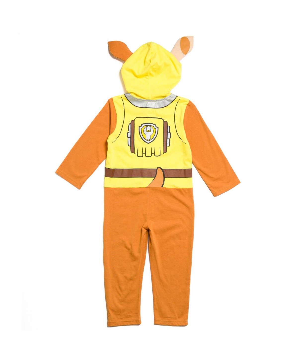 Paw Patrol Toddler Boys Chase Marshall Skye ZumaZip Up Cosplay Coverall to - Rubble
