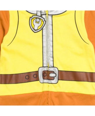 Toddler Boys Chase Marshall Skye Zuma Rubble Zip Up Cosplay Coverall to