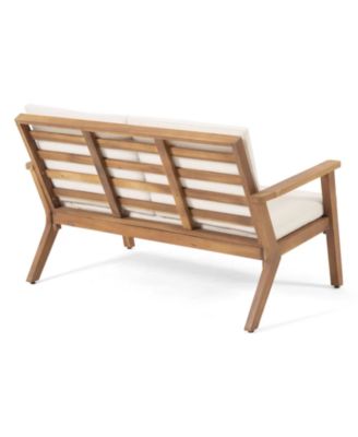 Streamdale Temecula 4-Seater Acacia Wood Chat Set