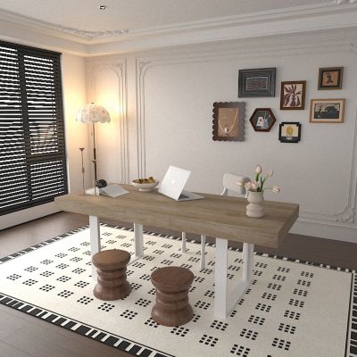 Modern Farmhouse Extendable Dining Table