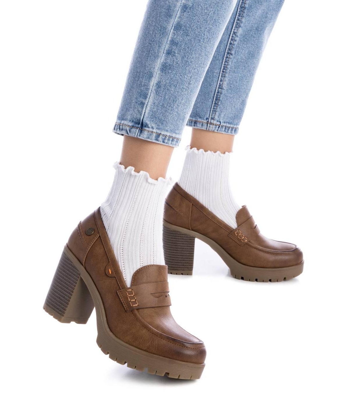 Xti Women's Casual Heeled Moccasins By