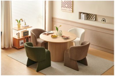 Teddy Comfy Accent Chair (2-Pack