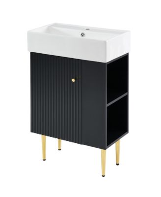  Bathroom Vanity with Sink & Storage, 21.6