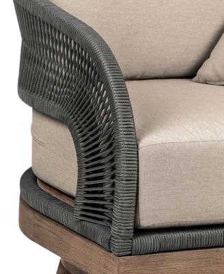 Orbit Outdoor Swivel Club Chair