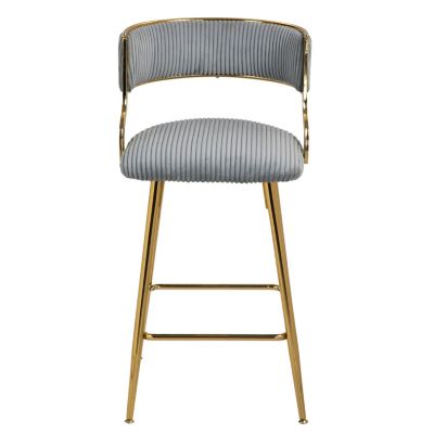 Streamdale Corduroy Counter Bar Stools