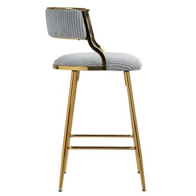 Streamdale Corduroy Counter Bar Stools