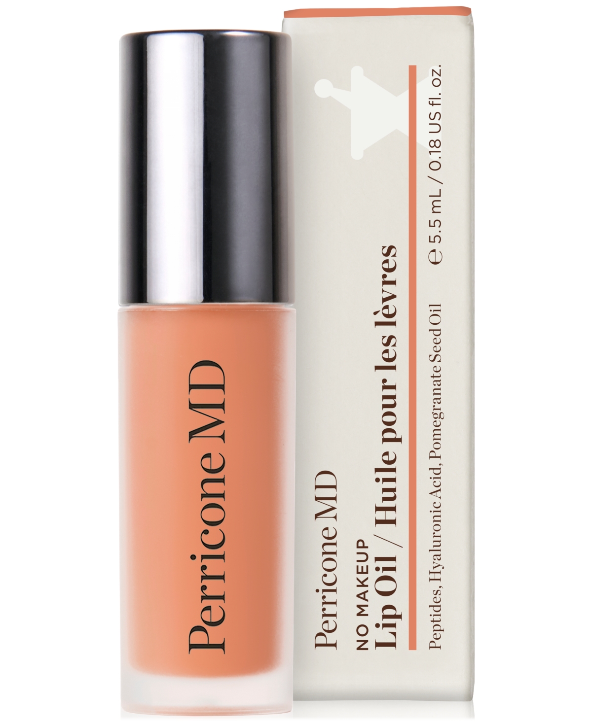 No Makeup Lip Oil, 0.18 oz. - Peach