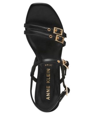 Women's Mackenzie Strappy Buckle Block Heel Dress Sandals