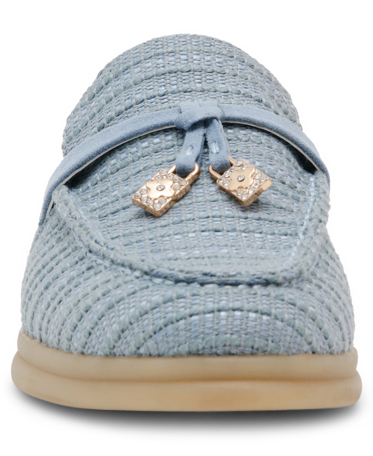 Anne Klein Women's Solay Slip On Linen Mules