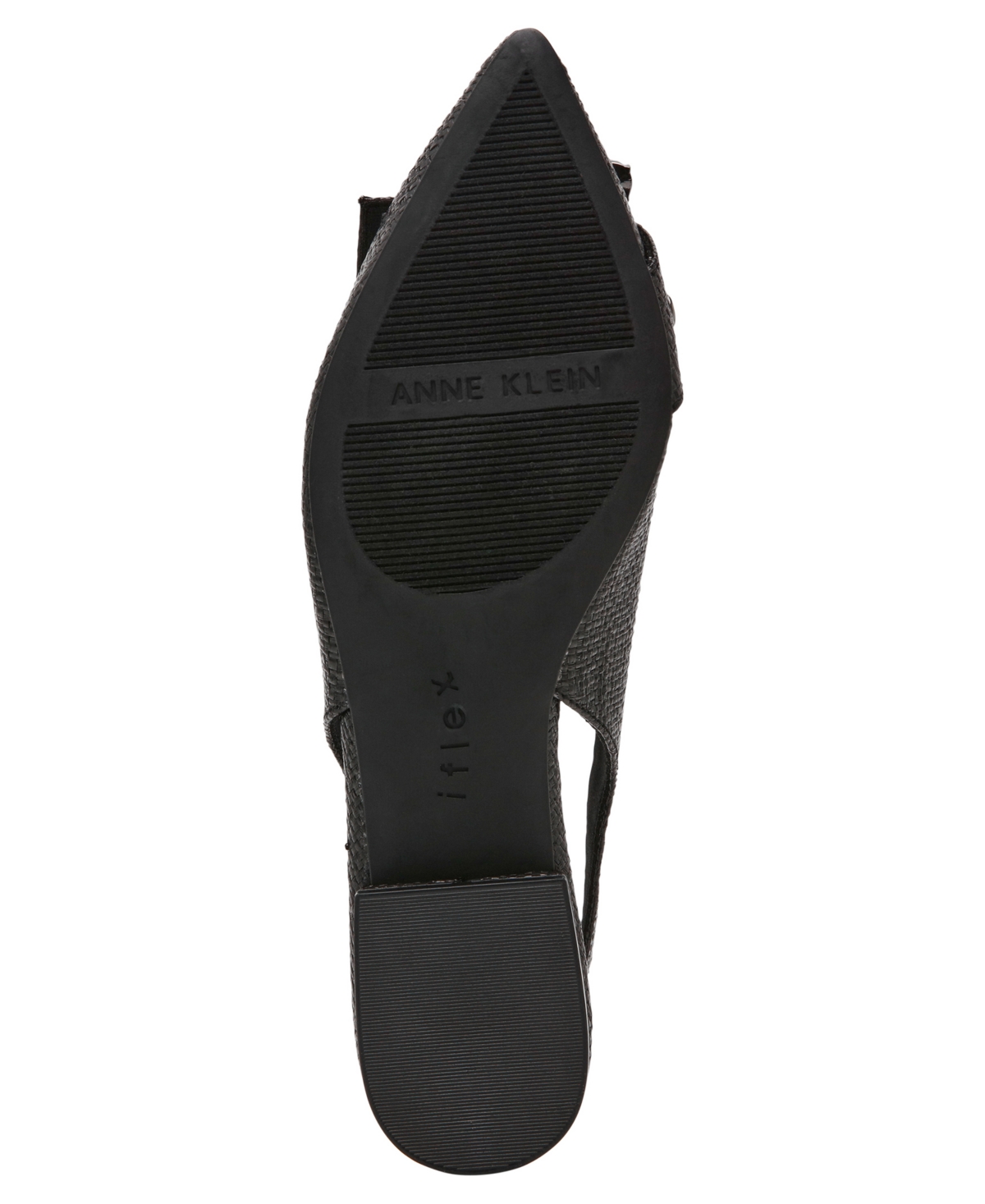 Anne Klein Women's Kenni Embellished Buckle Slingback Flats