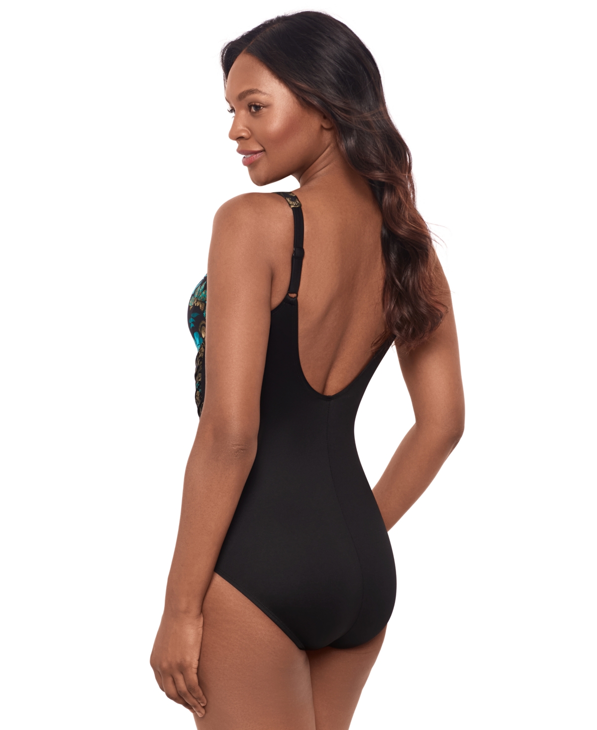 Shop Miraclesuit Women's Flor De Mare Oceanus Tummy-control One-piece Swimsuit