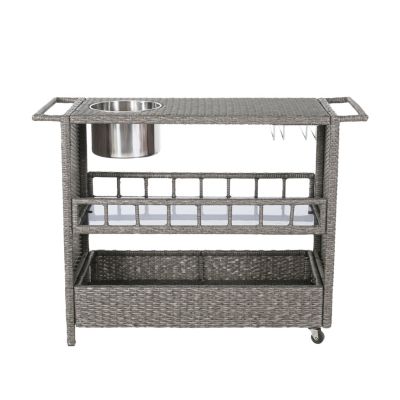 Streamdale Puerta Wicker Barcart